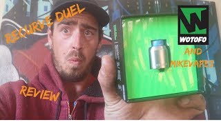 WOTOFO + MIKEVAPES recurve dual unboxing and review.
