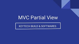 MVC Partial View Concept Malayalam