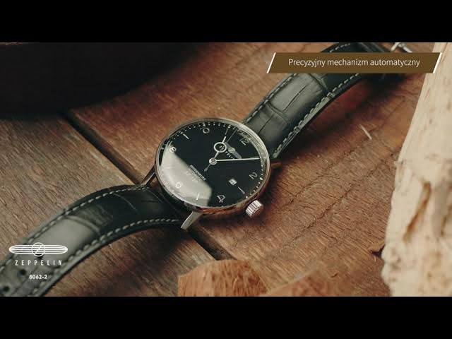 RECENZJA Zeppelin 8664 2 New Captain\'s Line Skeleton - ciekawy zegarek  automatyczny Made in Germany. - YouTube