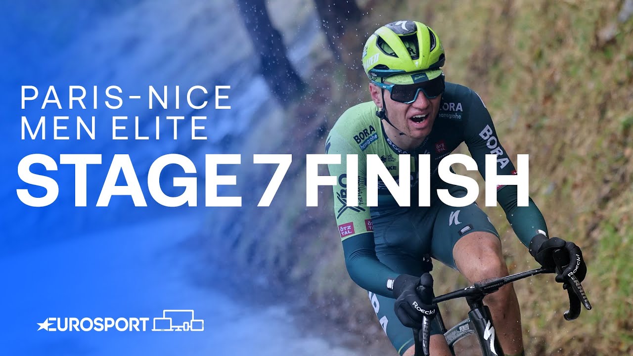 WHAT A BATTLE 💪 | Stage 7 Finish Paris-Nice 2024 | Eurosport Cycling