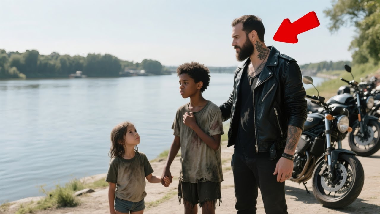 Homeless Teen Jumps Into River to Save Hells Angel’s Daughter — Bikers Gave Him a Home Forever