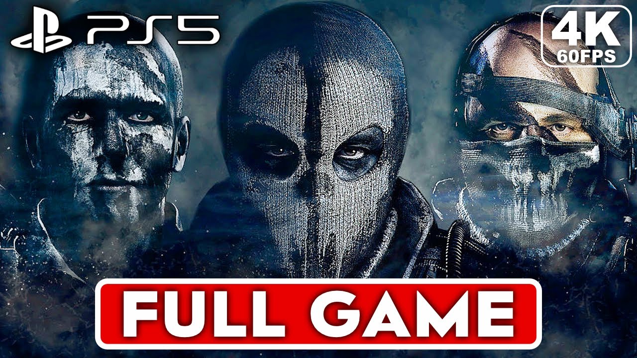 CALL OF DUTY GHOSTS Gameplay Walkthrough Part 1 Campaign FULL GAME [4K  60FPS PS5] - No Commentary 