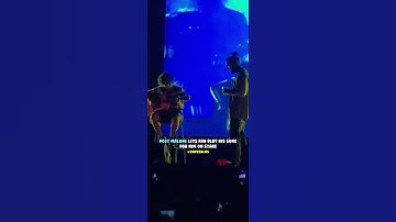 Thumbnail of Post Malone lets fan play his song🎸 #Shorts