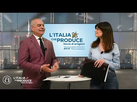 Video 15 maggio, puntata de LItalia che produce - Storie di artigiani
