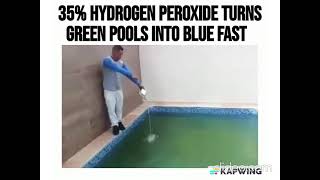 HYDROGEN PEROXIDE FOR SWIMMING POOLS