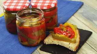 Pickled bell peppers recipe: how to make them at home!