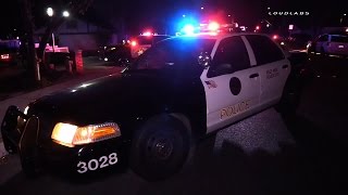 Pursuit Leads to Standoff / Moreno Valley  RAW FOOTAGE