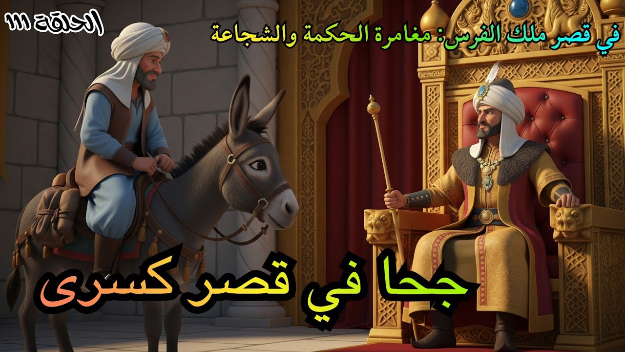 جحا في مواجهة ملك الفرس | مغامرة ملحمية مذهلة مليئة بالذكاء والحكمة والشجاعة والتحديات الكبرى!