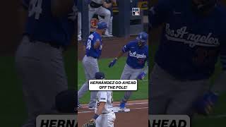 TEO FOR THREE! And the Dodgers take the lead! #MLB #Dodgers #Baseball #TeoHernandez