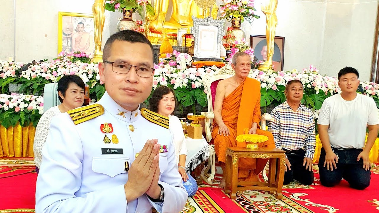 พิธีต้อนรับสัญญาบัตรพัดยศ พระวิบูลวชิรธรรม (สมบัติ เตชปญฺโญ) วัดวิเวการาม จันทบุรี
