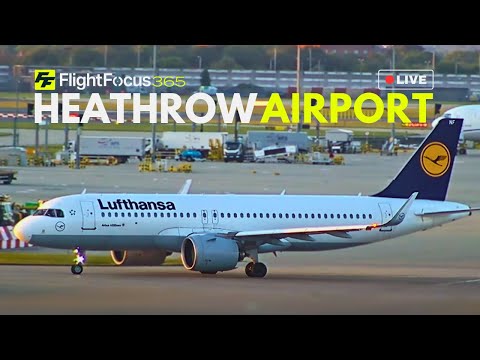 Heathrow Airport Live -Friday 12h September 2025