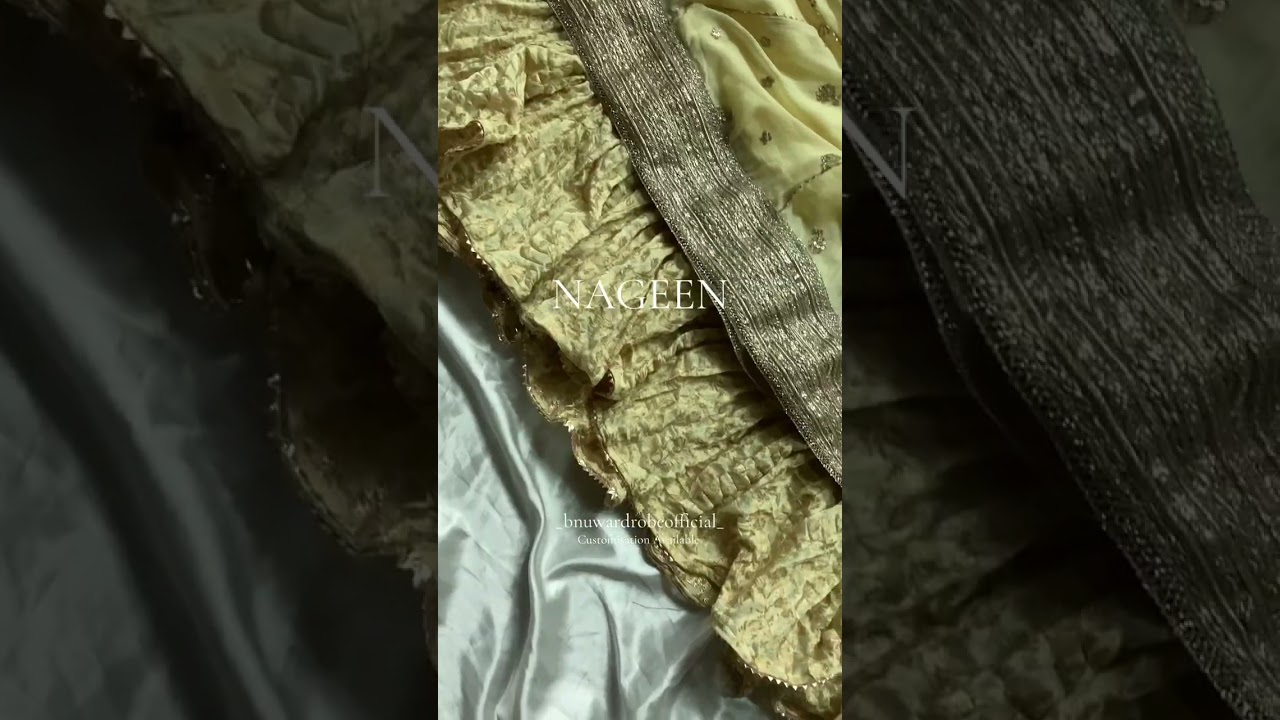 Custom Eastern Wedding Wear | Bnuwardrobe Official | Bridal Couture Pakistan  