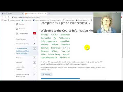 Math 243 Online Intro Module Walkthrogh Spring 2020 (Campuses Closed)