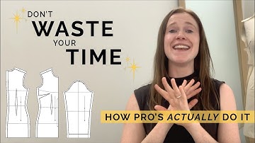 The Video I Will NEVER Do: How to Draft a Bodice Block
