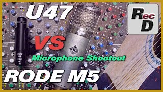 Telefunken U47 clone vs RODE M5 | Microphone Shootout | Acoustic guitar