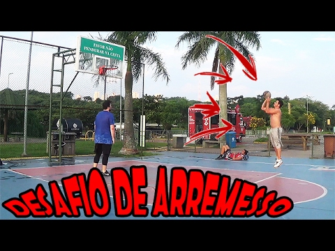DESAFIO DE BASQUETE - ARREMESSO CABEÇA DO GARRAFÃO | feat Capella #1 ...
