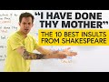 The 10 Best INSULTS from SHAKESPEARE