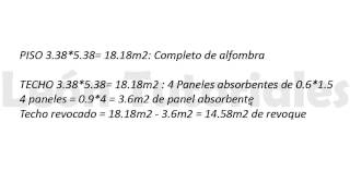 Calcular Rt60 De Una Sala Reverberacion Optima