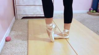 Beginner Pointe Shoe Warm Up