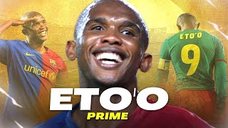 Quand ETO'O a fini le jeu