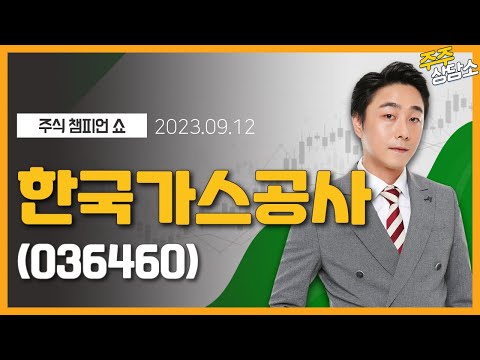   한국가스공사 036460 황민혁 전문가 종목 상담 20230912