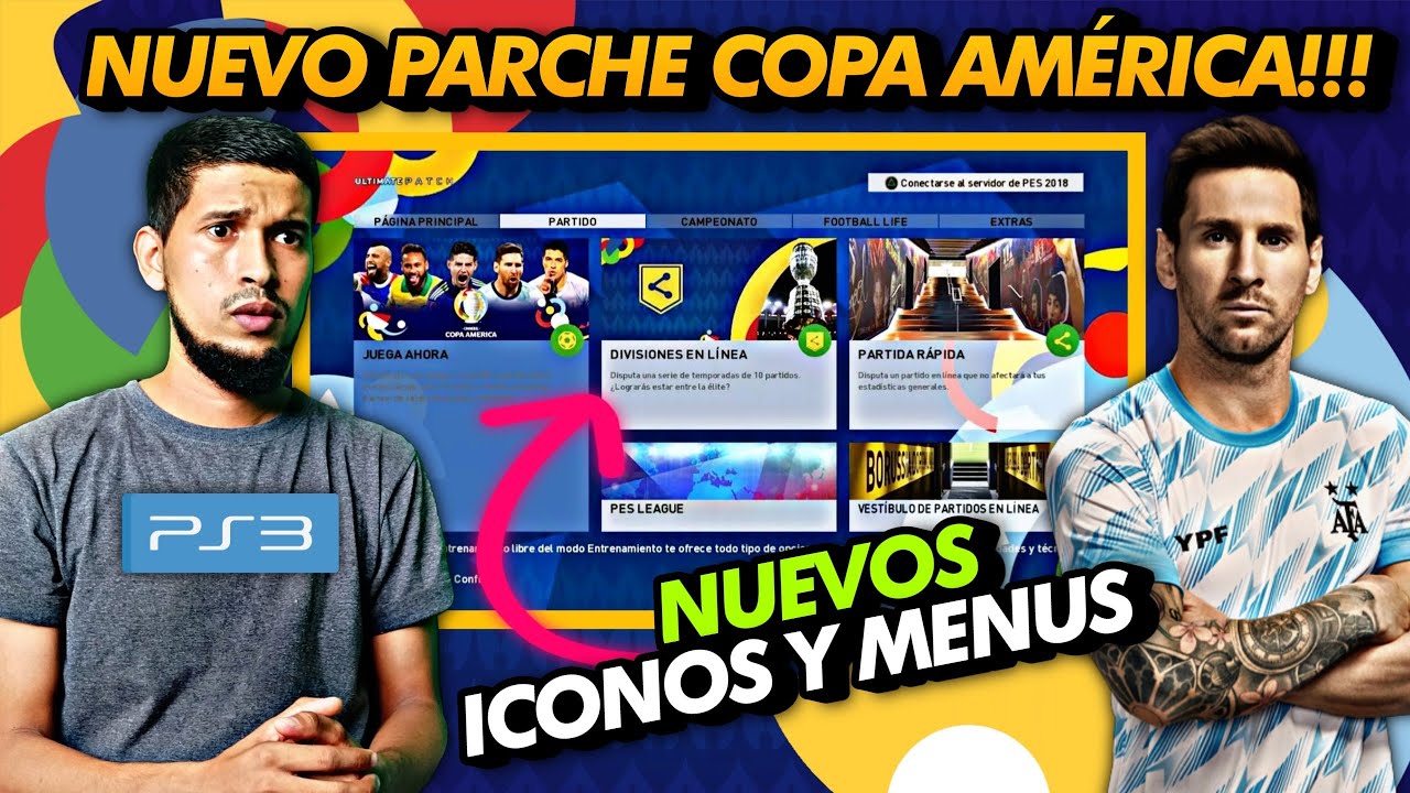 NUEVO ULTIMATE PATCH PS3  Copa Am rica EDITION 