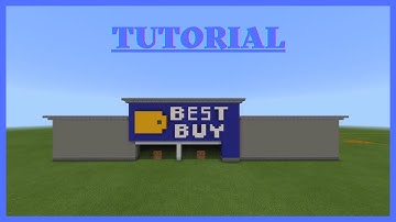 Minecraft Tutorial: How To Make Best Buy! (New Version)