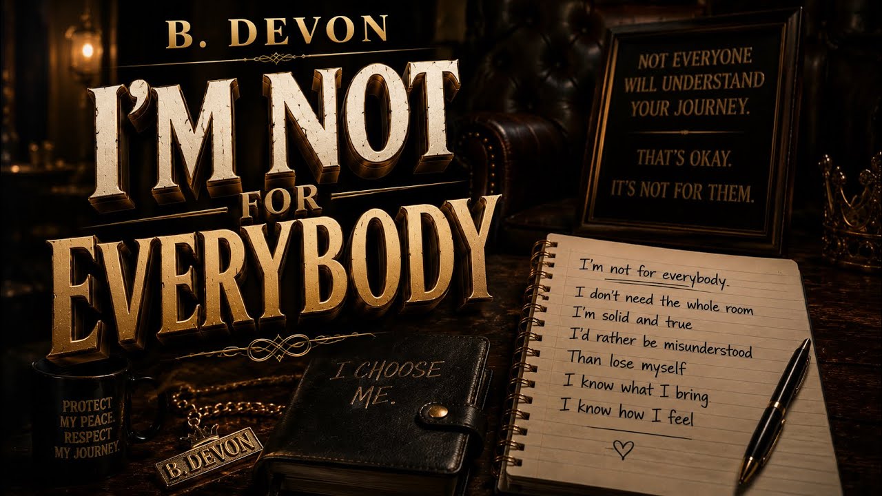 Watch I’m Not For Everybody (Official Lyric Video) - B. Devon on YouTube Watch I’m Not For Everybody (Official Lyric Video) - B. Devon on YouTube