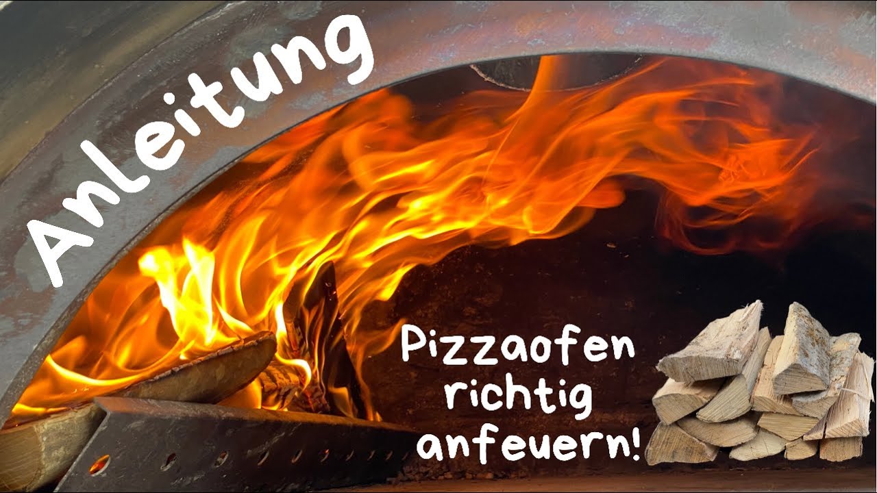 Pizzaofen richtig anfeuern!! Tipps und Tricks🔥