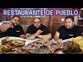 Comiendo en RESTAURANTE DE PUEBLO (Aparición especial) - Gordealo TV