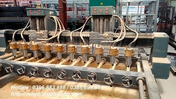 Máy cnc đục trụ cầu thang| Máy cnc đục tượng 6 đầu