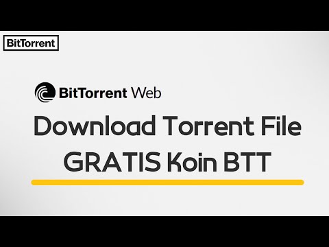 Cara Mendapatkan BitTorrent Token (BTT) Dengan BitTorrent Web | Download Torrent File GRATIS BTT