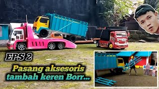 Download Lagu 🔴 Woow❗Oude ijzeren cak selamet installeert accessoires bij irsyad putra karoseri || miniatuurver... MP3