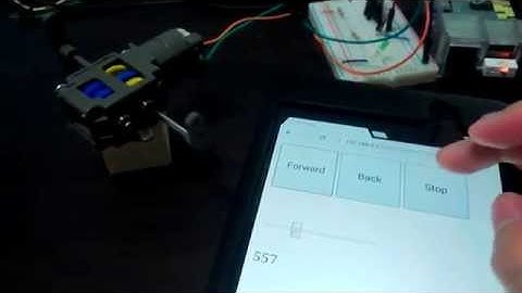 [RaspberryPi] スマホからモーター制御
