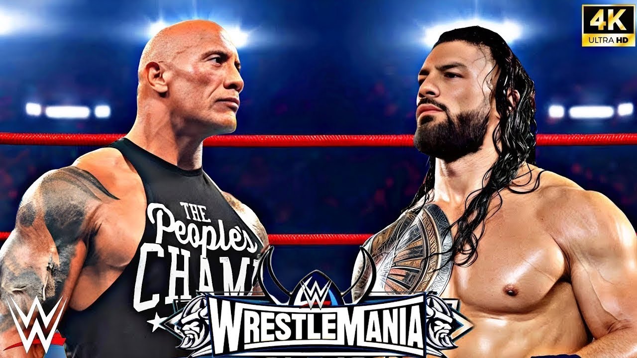 Roman Reigns vs The Rock Full Match | WWE WrestleMania 41 - 2024