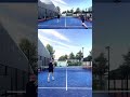 Finding the net position | #padel #padeltraining #padelshorts #padelhunt #4k