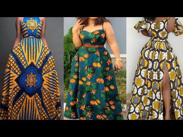 71 Beautiful Simple Ankara Gown Styles For 2024 | ThriveNaija | Simple ankara  gown styles, Ankara gown styles, Simple ankara gowns