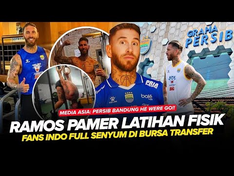 ampm69 x GBO777 - "PANASIN MESIN TUA" Sergio Ramos Ready, Fans Indo Ramai-Ramai beri Sambutan di IG Jadi ke PERSIB?