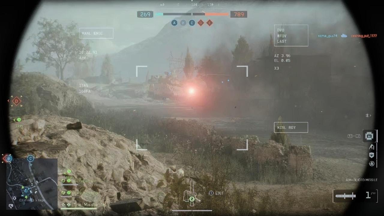 Shot Down Helicopter With TOW Missile