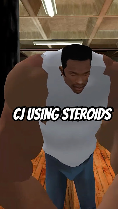 What Happens If CJ Uses Steroids? #gta #gtasanandreas #gtamods
