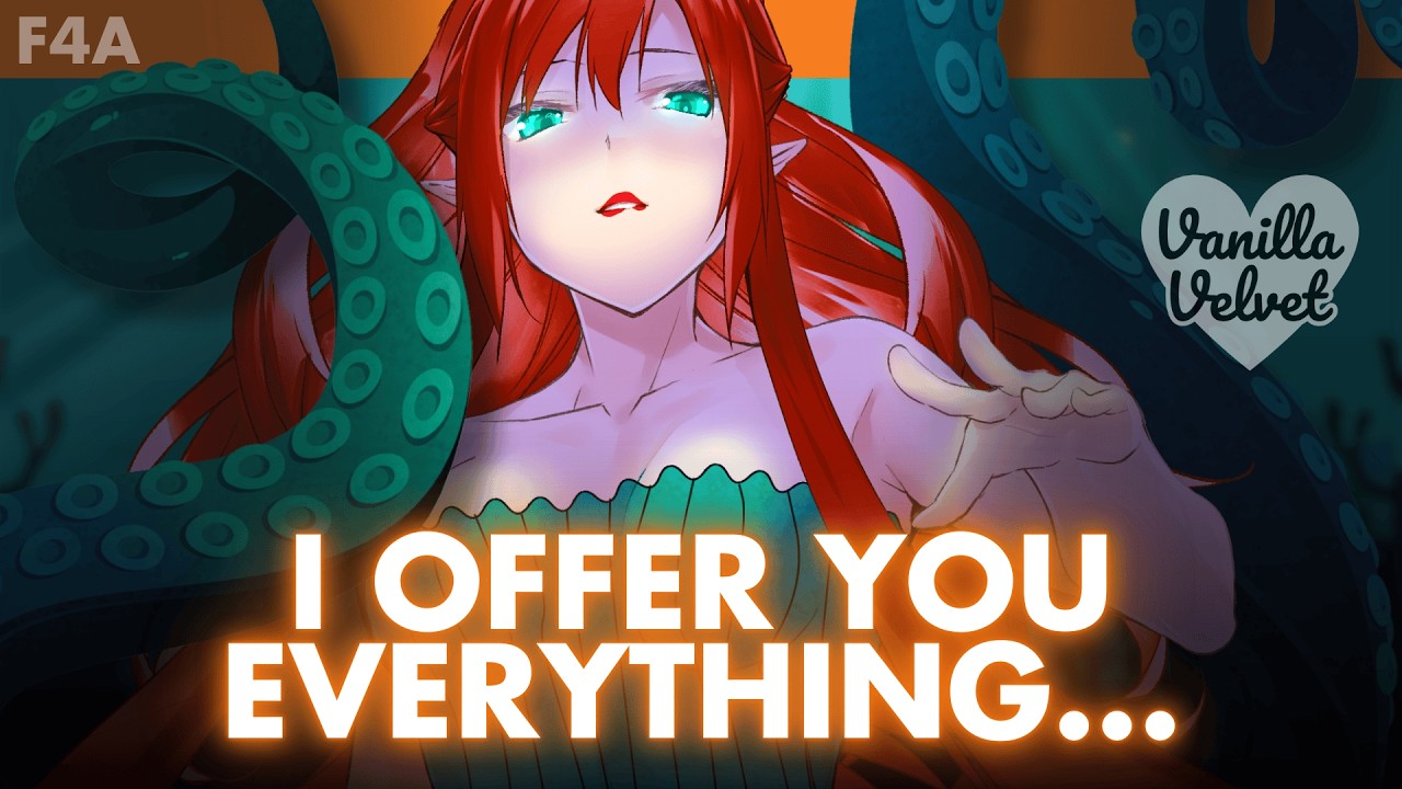 Yandere Kraken Claims You as Her Immortal Pirate Captain (Yandere ASMR • Monster Girl Roleplay)