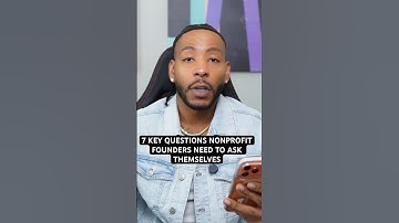 Answer THESE questions BEFORE launching your NONPROFIT ✍🏽🧠 #shorts #nonprofit