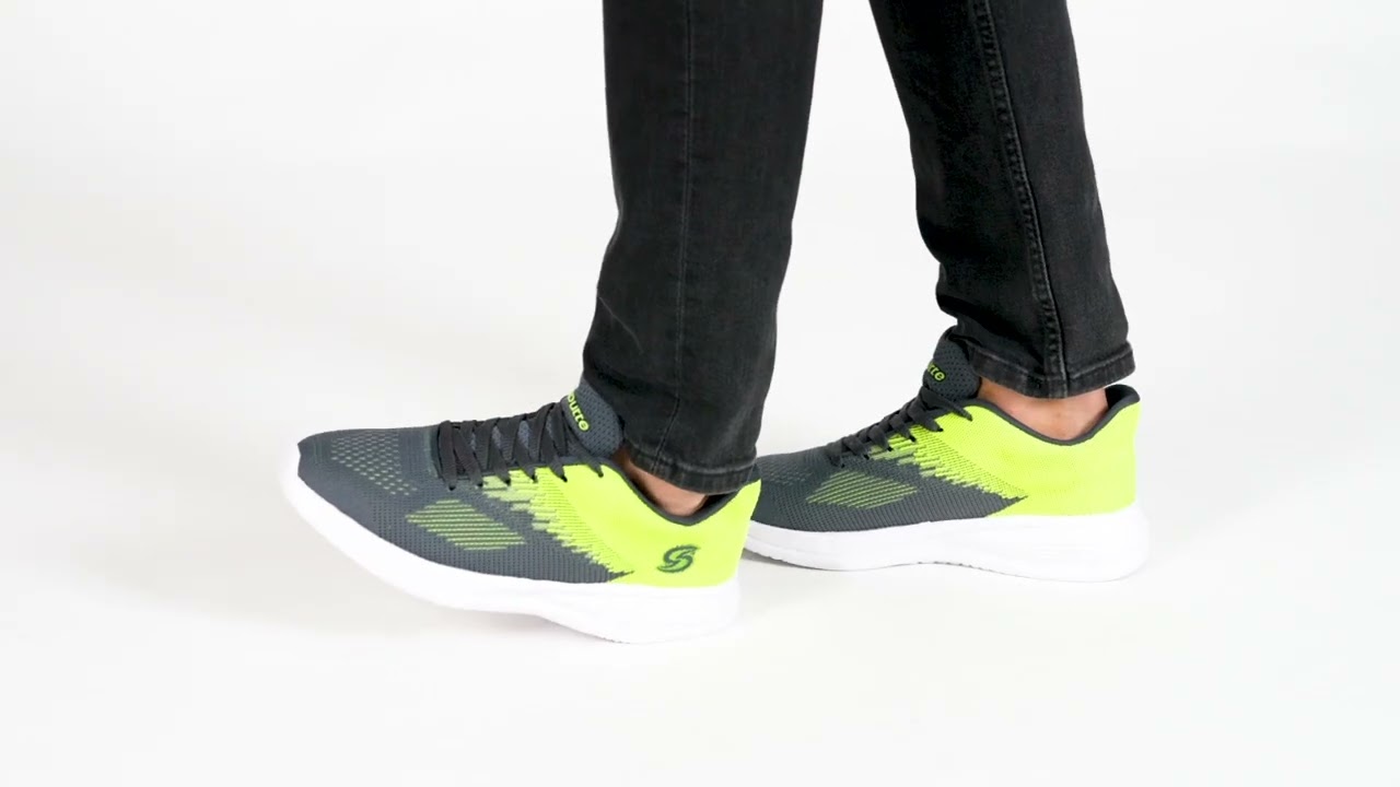 SPUTTE Running On The Right Track | Casual Shoes | Sports Shoes Casuals For Men (Green)