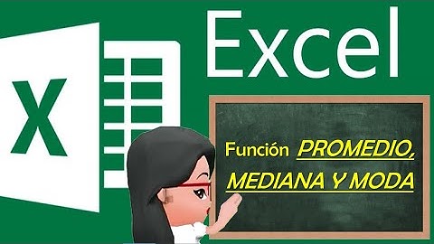 Sacar promedio en Excel paso a paso 2020