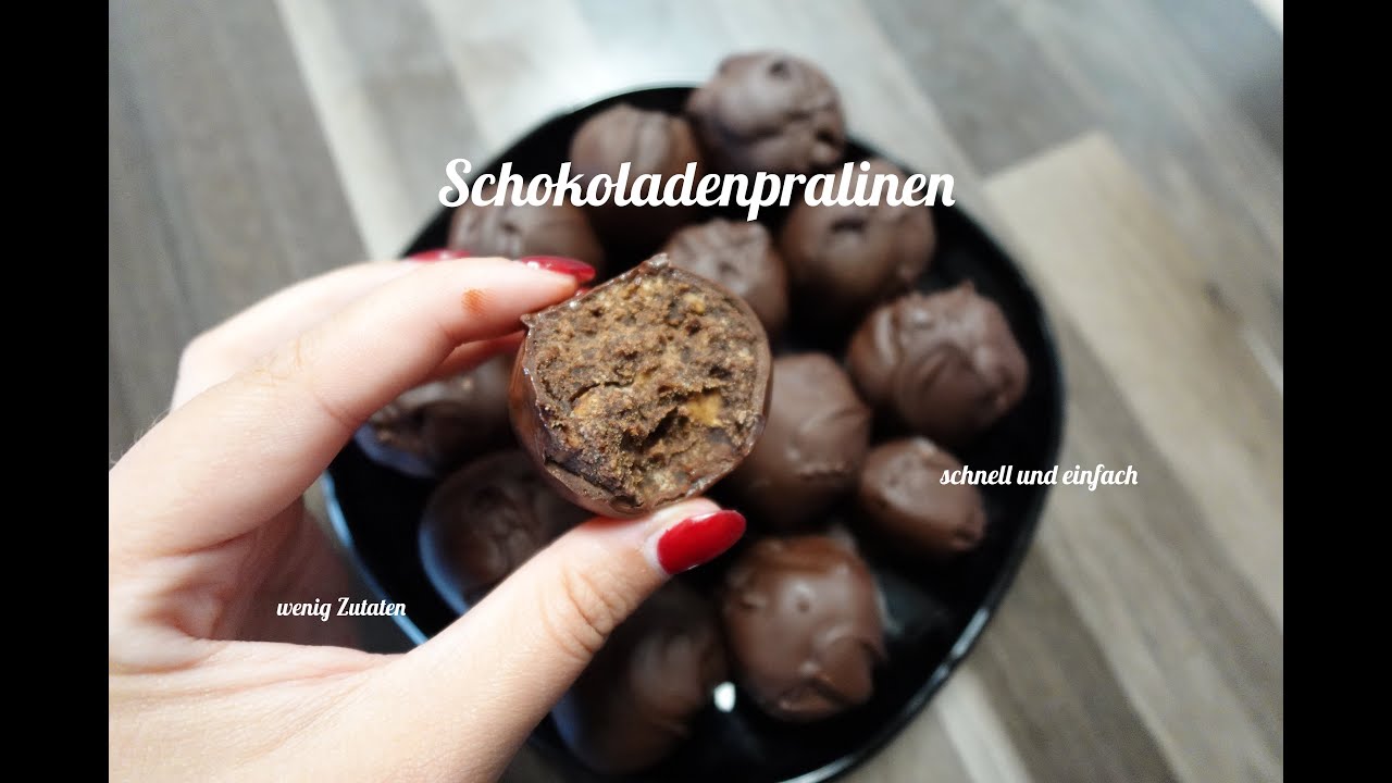 Schokopralinen - schnell, simple und super lecker - YouTube