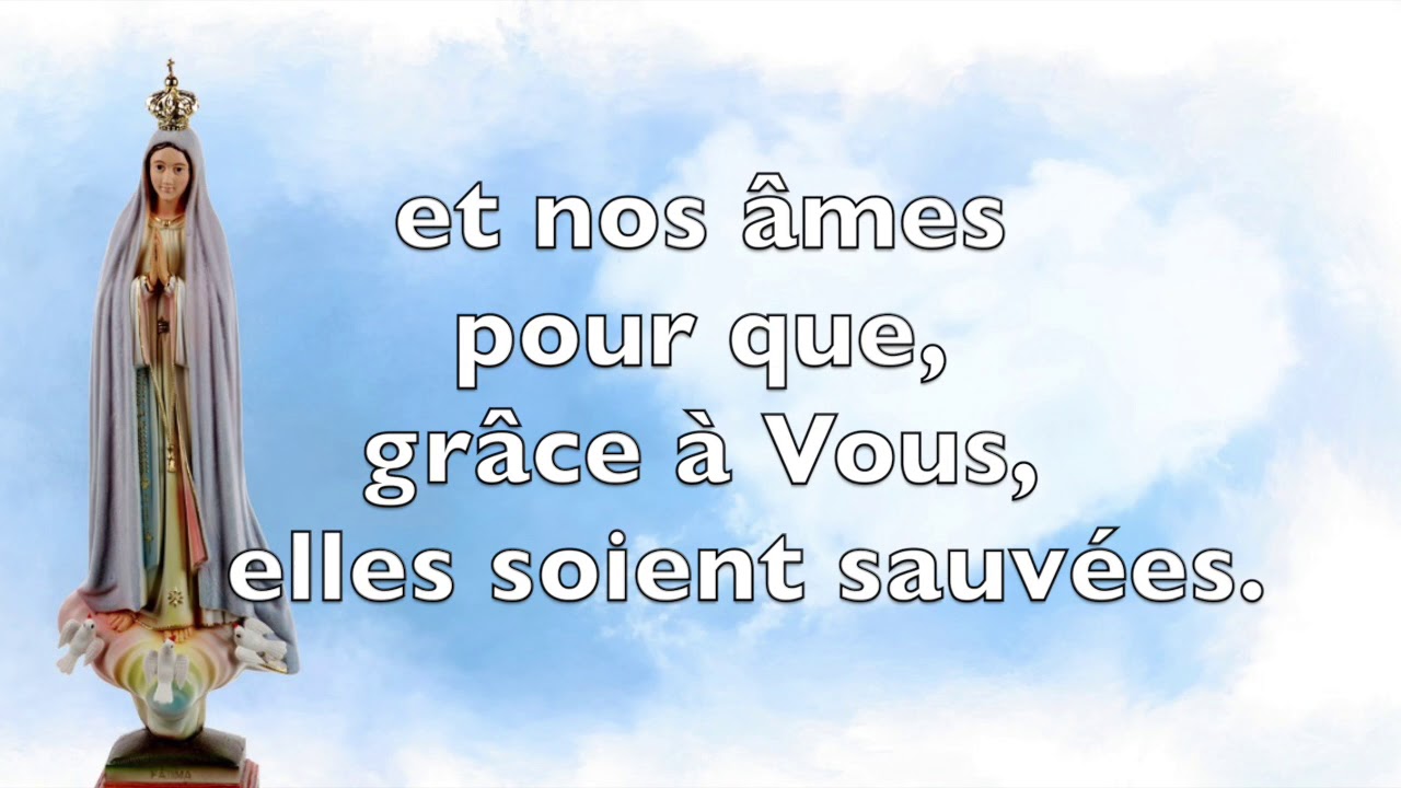 Prière à Notre Dame De Fatima Pdf