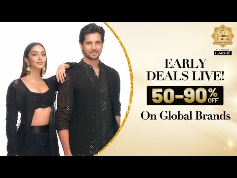 Myntra Big Fashion Festival Is Here | It's Dress Up Season