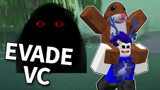 I MET A HAMSTER IN EVADE | Roblox Evade VC Funny Moments