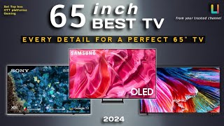 Best 65 inch TV 2024  | Best QLED tv in India 2024 | Best TV 2024