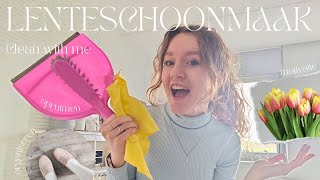 CLEAN WITH ME | Lenteschoonmaak